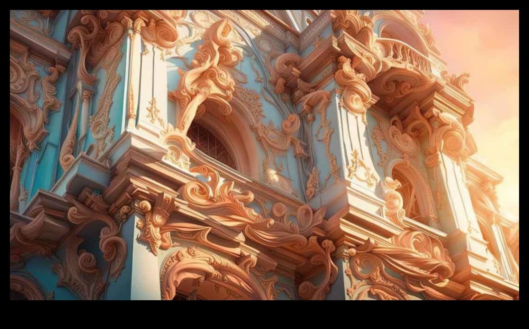 Grație gotică: liniile elegante ale expresiei artistice rococo