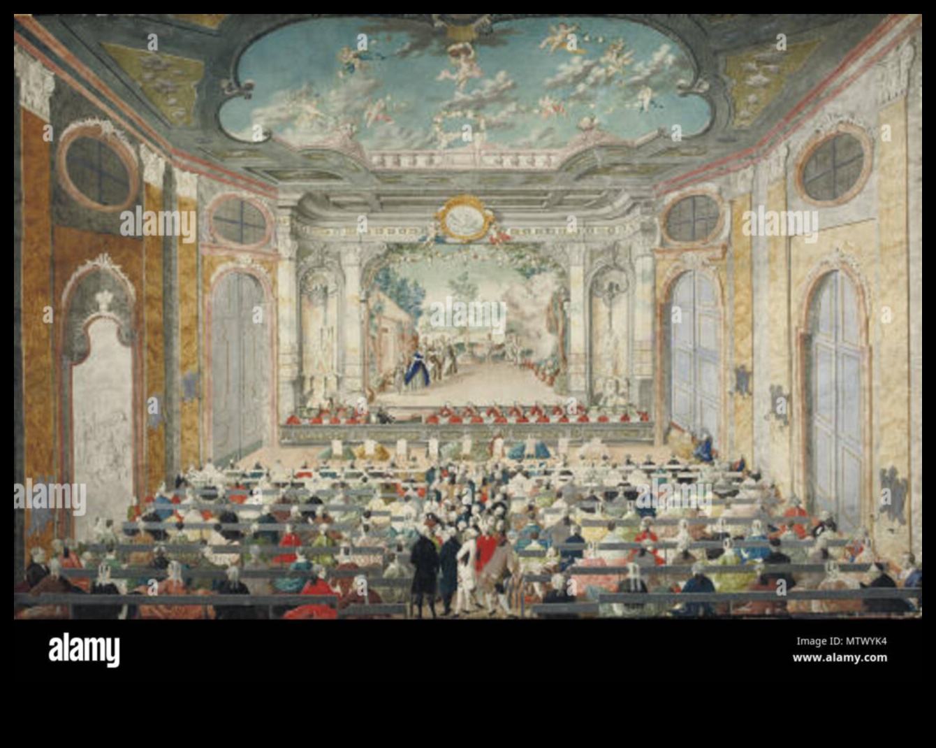 Iluminare teatrală: dramă și spectacol în arta rococo