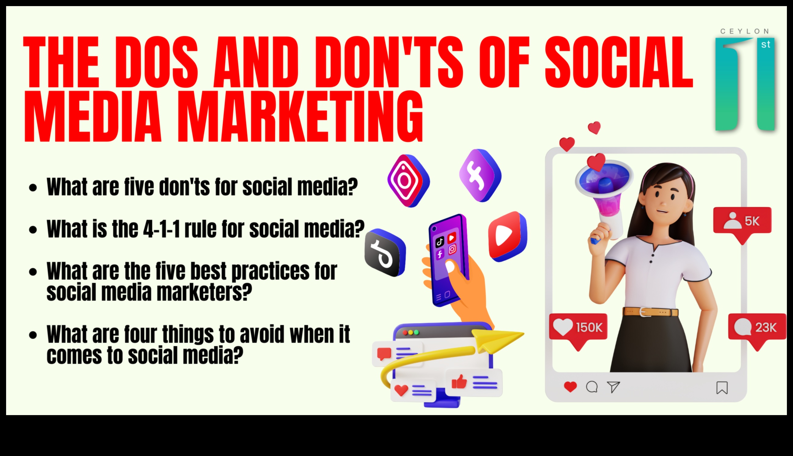 Ce să faci și ce să nu faci marketingul în rețelele sociale pentru companii