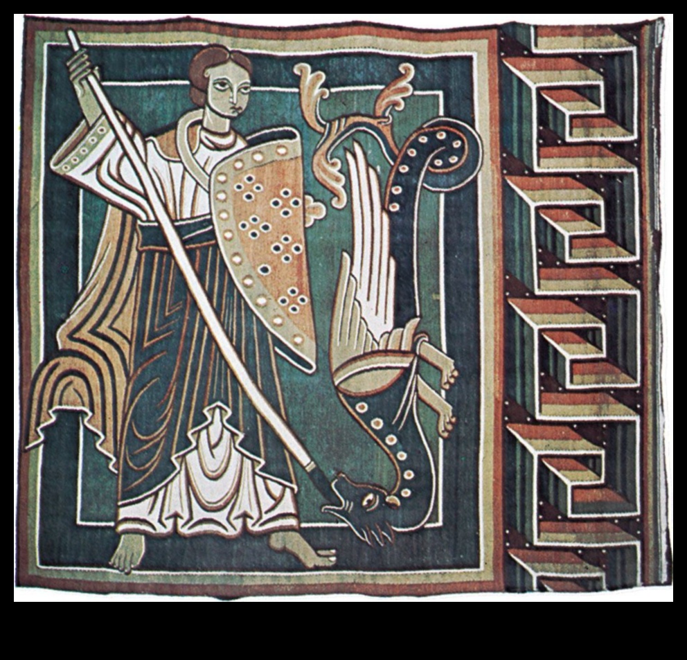 Tapiserie temporală: împletirea narațiunilor în forme de artă antică