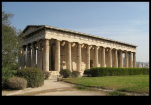 Dominanța dorică: coloanele în arhitectura templului grecesc