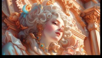 Grație gotică: liniile elegante ale expresiei artistice rococo