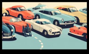 Pictograme auto: Sărbătorirea legendelor mașinilor clasice