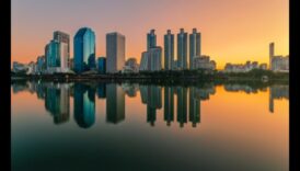 Cum sunt influențate orizonturile orașului de peisajele din jur?